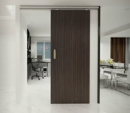 Hafele Classic 100 W Straight Sliding System For Wooden Door